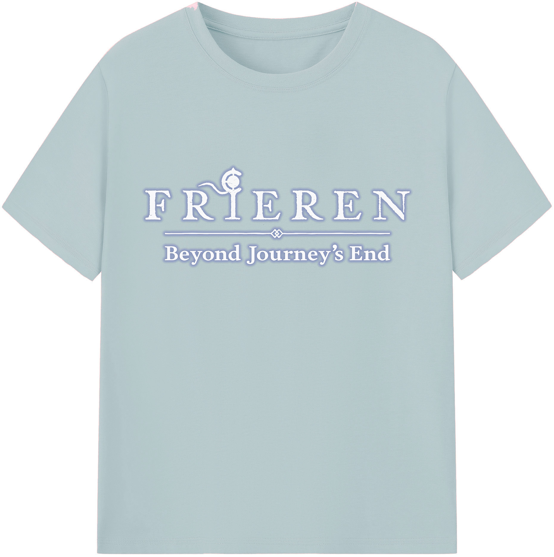 （画像用） 葬送のフリーレン Frieren 綿100％半袖Tシャツ（フロントプリント）